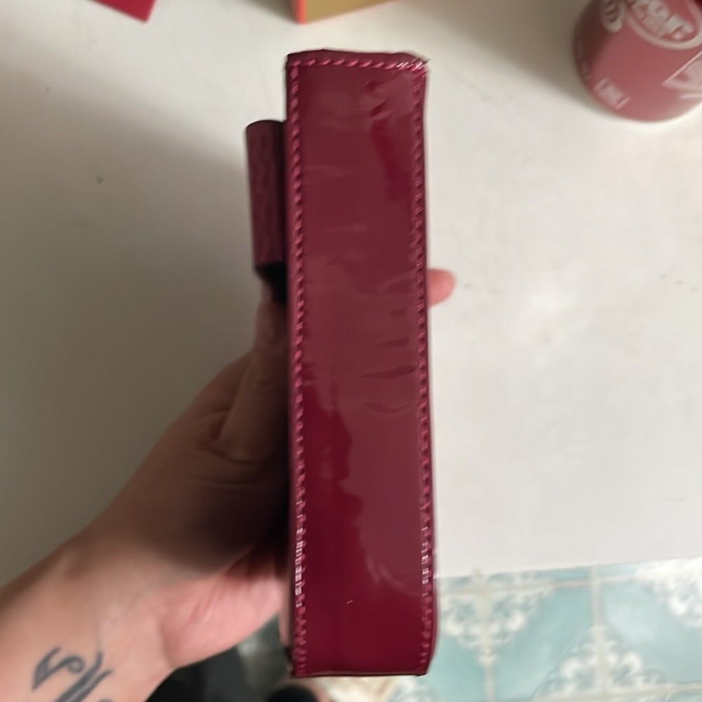 JIL SANDER Raspberry  💕Small Evening Clutch Bag - Picture 11 of 12